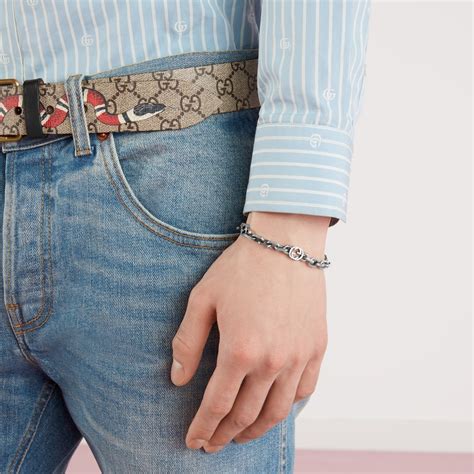 gucci bracelet replica|gucci interlocking silver bracelet.